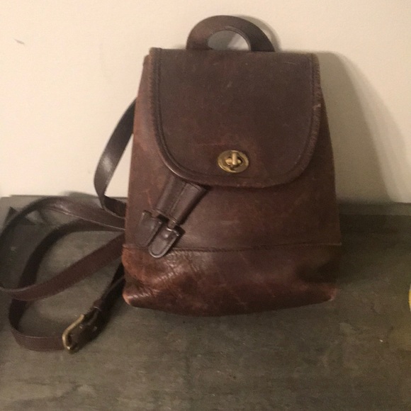 Vintage coach mini backpack 9960 - Picture 3 of 3